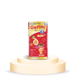 Thực phẩm bổ sung Sữa pha sẵn Gerllac Gain+
