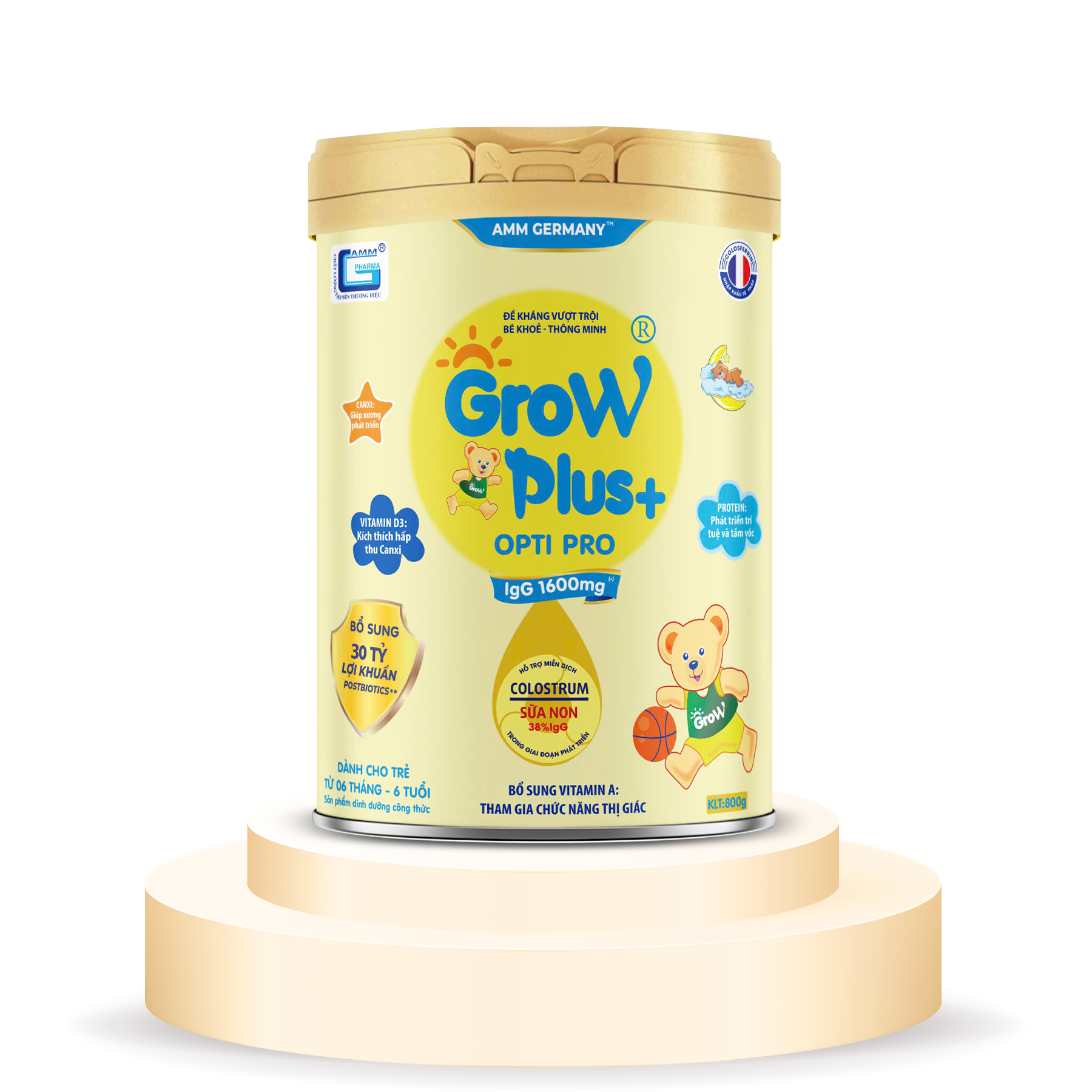 Sản phẩm dinh dưỡng công thức Grow Plus+ Opti Pro